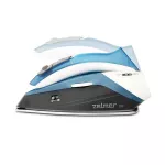 Zelmer ZIR0500 Sauso ir garų tipo lygintuvas Nerūdijančio plieno padas 1100 W Juoda, Mėlyna, Balta