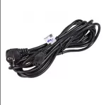 Akyga AK-PC-05 Juoda 5 m CEE7/7 IEC C13