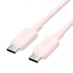 KABELIS USB-C Į USB-C/2M ROŽINIS TRCPH VENTION
