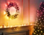 &bdquo;Twinkly Candies&ldquo; LED Kalėdų eglutės žibintai TWKP200RGB-G 6 m 200 lempučių