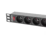 LANBERG MAITINIMO JUOSTA 19" STOVAS (1U, 16A, 9X 230V PL)