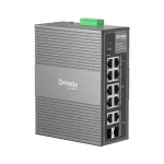 Jungiklis TP-LINK IES210GPP Jungiklio tipas Tvarkomas Montavimas spintoje Taip Forma DIN bėgelis 8xRJ-45 prievadai RJ-45 prievadų tipas Gigabit Ethern