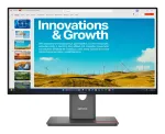 Lenovo ThinkVision P24QD-40 kompiuterio monitorius 60,5 cm (23.8") 2560 x 1440 pikseliai Quad HD LCD Juoda