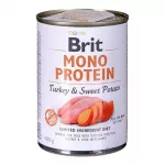 BRIT Mono Protein Kalakutiena su saldžiosiomis bulvėmis - &Scaron;lapias maistas &scaron;unims - 400 g