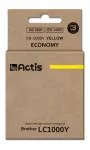 Actis KB-1000Y ra&scaron;alas (pakaitinis Brother LC1000Y/LC970Y; standartinis; 36 ml; geltonas)