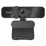 Savio CAK-06 internetinė kamera 3840 x 2160 pikseliai USB Juoda