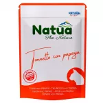 NATUA Mono tunas su papaja - drėgnas pa&scaron;aras katėms - 70g