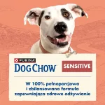 PURINA Dog Chow Sensitive Salmon - sausas maistas &scaron;unims - 14 + 2,5kg