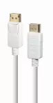 DISPLAY PORT KABELIS 1.8M/BALTA CC-DP2-6-W GEMBIRD