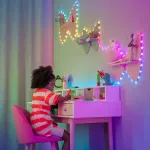 &bdquo;Twinkly Candies&ldquo; LED Kalėdų eglutės žibintai TWKH100RGB-T 6 m