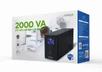 Gembird EG-UPS-035 nepertraukiamo maitinimo resursai (UPS) &bdquo;Line-Interactive&ldquo; 2 kVA 1200 W 5 AC i&scaron;vestis(ys / čių)