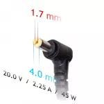 Akyga AK-ND-50 maitinimo adapteris / inverteris Vidaus 45 W Juoda