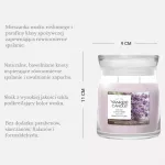 Kvapioji žvakė YANKEE CANDLE DRIED LAVENDER & OAK 368 g vidutinė