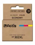 Actis KH-302CR ra&scaron;alas (vietoj HP 302XL F6U67AE; auk&scaron;čiausios kokybės; 21 ml; spalvotas)