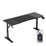 Huzaro Hero 4.6 RGB juodas žaidimų stalas