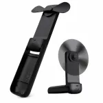 AECOOLY Pocket 01 Sulankstomas rankinis ventiliatorius, juodas