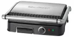 Clatronic KG 3487 elektrinis grilis (2000 W stalinis, juodos ir sidabrinės spalvos)