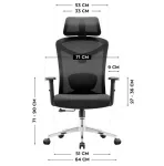 Sukamasis krėslas Manager 2.6 Black