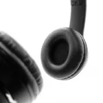 MEDIA-TECH EPSILION BT MT3591 Belaidės ausinės Bluetooth 4.2 Mikrofonas Radijas FM Juoda