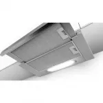 Bosch Serie 4 DFT63AC50 gartraukis Pusiau įmontuojamas (i&scaron;traukiamas) Sidabras 360 m&sup3;/h