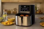 Esperanza EKA004 Keptuvė be riebalų 8L, 1700W Inox