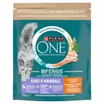 PURINA One Bifensis Coat & Hairball Rich in chicken - sausas kačių maistas - 750g