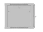 Sieninė rack spinta 19" 9U 600x600 pilka perforuotos durys Lanberg (flat pack)