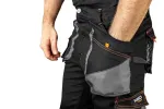 NEO TOOLS HD Slim darbo kelnės su diržu 81-238, dydis XS/46