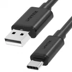 UNITEK USB KABELIS USB-A - USB-C 50CM, Y-C481BK