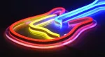 Activejet Neoninė LED AJE-NEON GITARA
