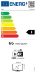 Televizorius TCL 50 " 4K Ultra HD 3840 x 2160 pikselių Plok&scaron;čias 16:9 QLED 50T69C