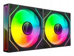 Mars Gaming MF3DPROX2 Kompiuterio au&scaron;inimo sistema Kompiuterio korpusui Ventiliatorius 12 cm Juoda
