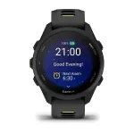 Garmin Forerunner 170 3,05 cm (1.2") AMOLED 30 mm Skaitmeninis 390 x 390 pikseliai Lietimui jautrus ekranas Juoda GPS (palydovinis)
