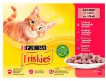Friskies Mix mėsa - &Scaron;lapias kačių maistas - 12 x 85 g