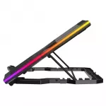 RAMPAGE ne&scaron;iojamojo kompiuterio au&scaron;inimo padas su RGB ap&scaron;vietimu