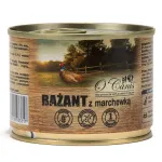 O&rsquo;CANIS Pheasant with carrot Mono - drėgnas ėdalas &scaron;unims - 200g