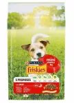 FRISKIES Mini meniu jautiena su daržovėmis - sausas maistas &scaron;unims - 1,5 kg