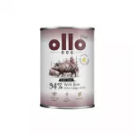 OLLO Plus Collagen Mono Wild boar - drėgnas ėdalas &scaron;unims - 800g