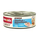 ANIMONDA Carny Adult Fine fillets Jelly White tuna + seafood - &scaron;lapias kačių maistas - 60g