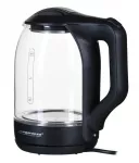 Esperanza EKK025K Elektrinis virdulys 1,7 l stiklas/juodas 1500 W