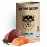 PAKA ZWIERZAKA Game and salmon - drėgnas ėdalas &scaron;unims - 400g