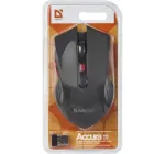 DEFENDER PELĖ ACCURA MM-275 RF JUODA/RAUDONA OPTINĖ 1600DPI 6P