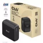 MOBILUS KELIONIŲ ĮKROVIKLIS USB-C/100W CAC-1908EU CLUB3D