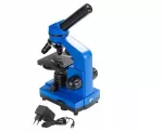 Mikroskopas &bdquo;Delta Optical BioLight 100&ldquo; (mėlynas)