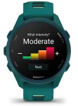 Garmin Forerunner 170 Music 3,05 cm (1.2") AMOLED 42 mm Skaitmeninis 390 x 390 pikseliai Lietimui jautrus ekranas Žalia GPS (palydovinis)