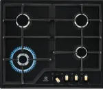 Electrolux EGS6436RK Juoda Įmontuoti Dujinė 4 zone(s)