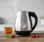 Esperanza EKK029 elektrinis virdulys 1,7 L 2200 W Juoda, Plienas