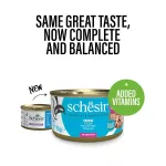 SCHESIR in broth Tuna - &scaron;lapias kačių maistas - 6 x 50 g