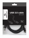 USB-C Į USB2 3M/CCP-USB2-AMCM-10 GEMBIRD