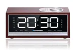 BLAUPUNKT CR60BT "Bluetooth" radijo žadintuvas, rudos spalvos medis
